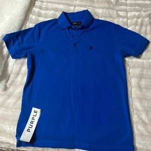 Men's Blue Polo Shirt